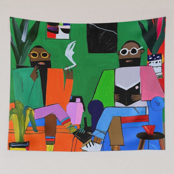 Item preview, Chill Vibes & Colorful Couch Time designed and sold by Venon28.