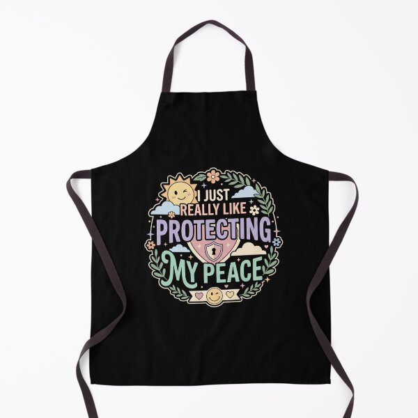 Item preview, I Just Really Like Protecting My Peace Mental Health Self Care Quote designed and sold by AmeliaShirts.