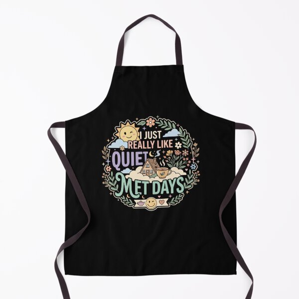 Item preview, I Just Really Like Quiet Days Mental Health Self Care Quote designed and sold by AmeliaShirts.