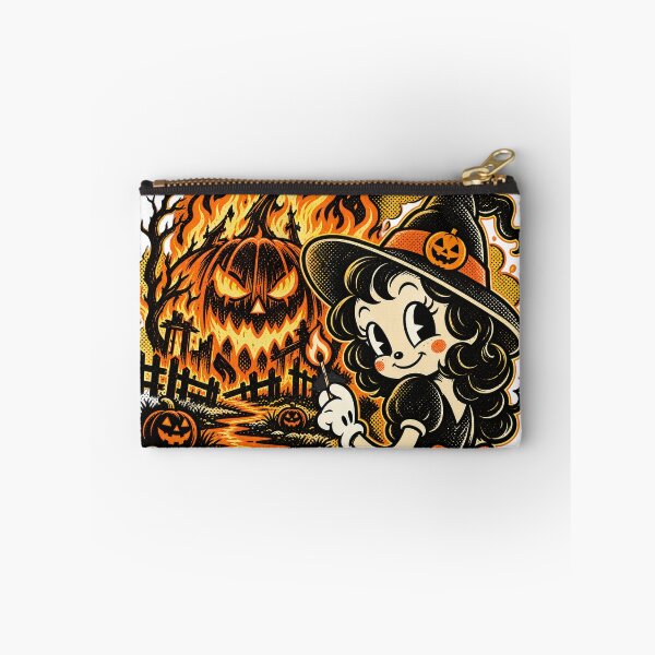 Item preview, My Work Here Is Done Retro Witch Halloween T-Shirt Design designed and sold by KIDEnia.