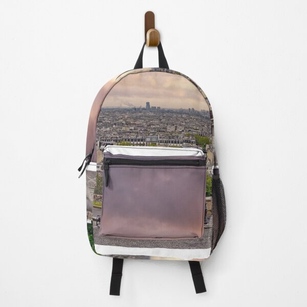 Item preview, Panoramic view of Paris skyline at sunset from Montmartre hill and Sacre-Coeur designed and sold by goceris.
