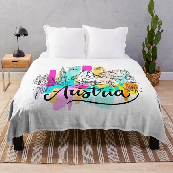 Item preview, Austria Travel Art - Alps & Mountains designed and sold by EdwinkOne.