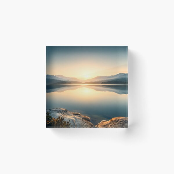 Item preview, Misty Mountain Lake Serene Nature Landscape designed and sold by GSizzle1.