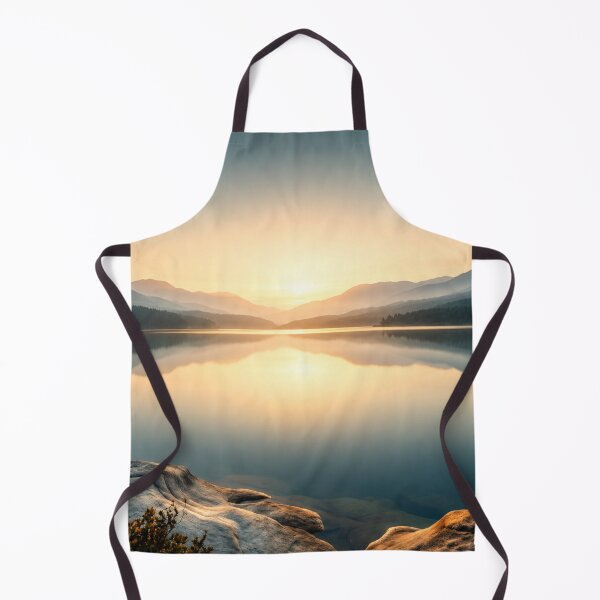 Item preview, Misty Mountain Lake Serene Nature Landscape designed and sold by GSizzle1.