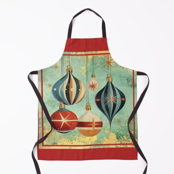 Item preview, Golden Retro Christmas E SQ designed and sold by Jean Plout.