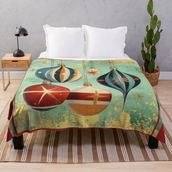 Item preview, Golden Retro Christmas E SQ designed and sold by Jean Plout.