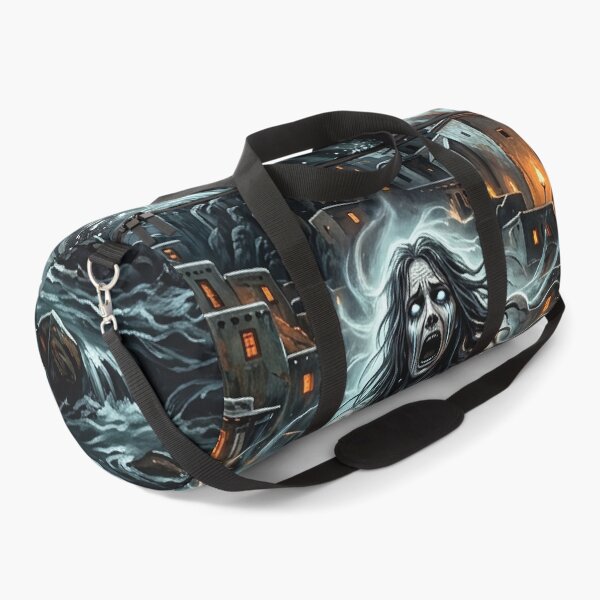 Item preview, La Llorona Rising From a Haunted River - Fantasy Art designed and sold by Lucid Dream Pixel.