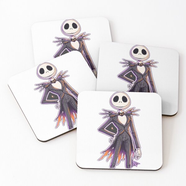 Item preview, Jack Skellington Neon Glow Sticker - Halloween designed and sold by Lesley D.