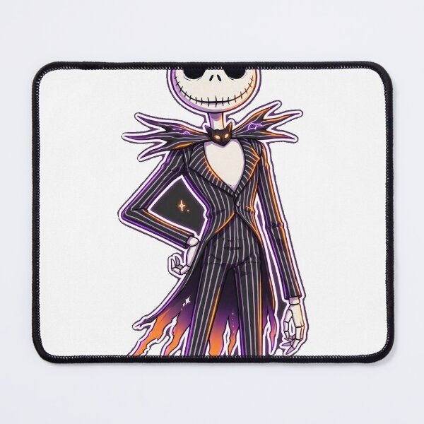 Item preview, Jack Skellington Neon Glow Sticker - Halloween designed and sold by Lesley D.