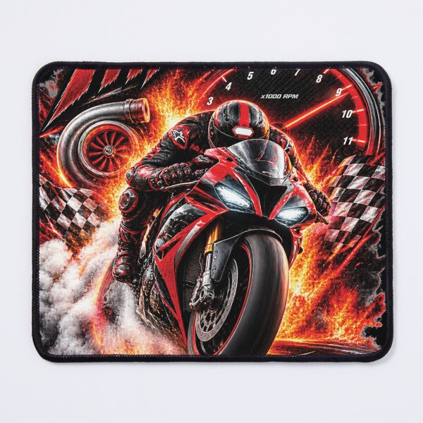 Item preview, Full Throttle Full Power Superbike Racing Motorcycle Design designed and sold by M. Mamdouh Artworks.