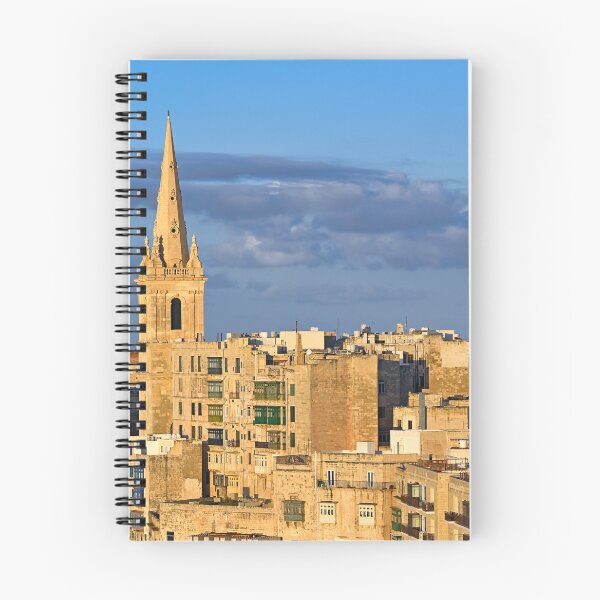 Item preview, Iconic skyline of Valletta with Basilica of Our Lady of Mount Carmel and St Pauls Pro-Cathedral designed and sold by goceris.
