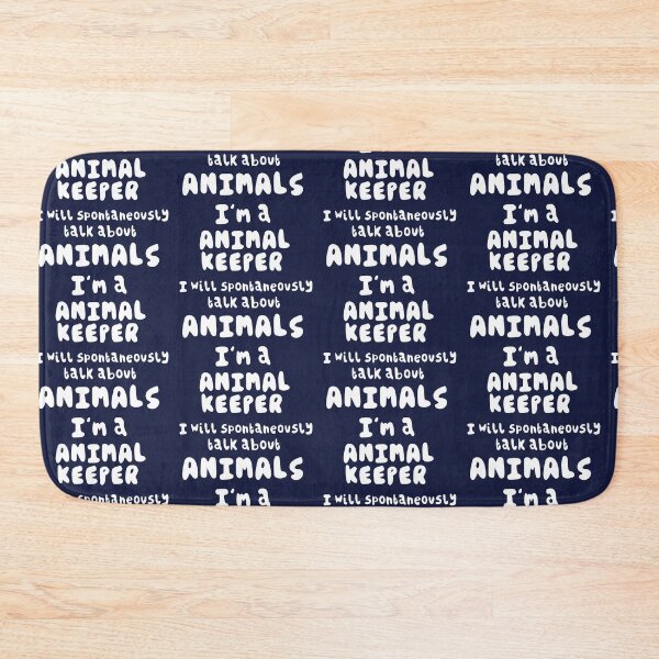 Item preview, I’m an Animal Keeper I Will Spontaneously Talk About Animals designed and sold by PrettylittlepastelUk.