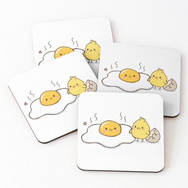 Item preview, Little Chick And Sunny Side Up Egg And Chick designed and sold by Selvara-Nuit.