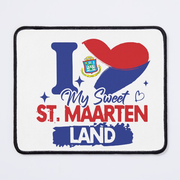 Item preview, I Love My Sweet St. Maarten Land – SXM Island Pride designed and sold by SoContagious.
