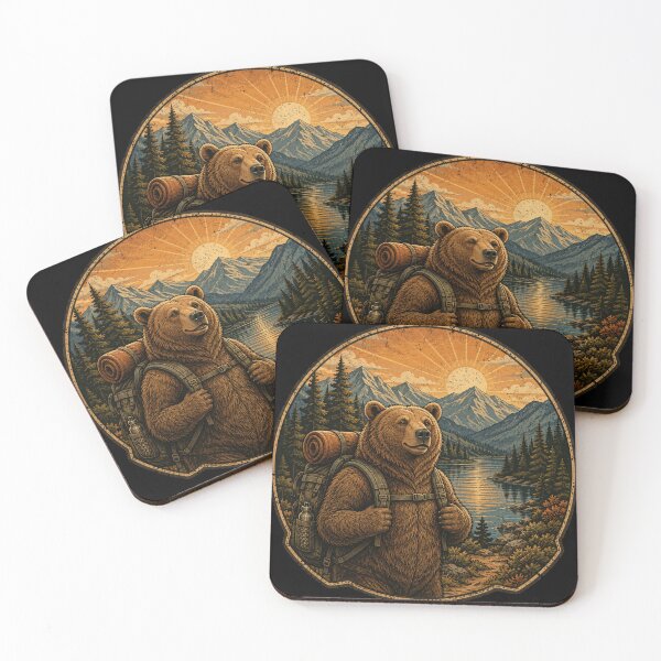 Item preview, Vintage Bear Mountain Adventure designed and sold by ASWIN STUDIO.