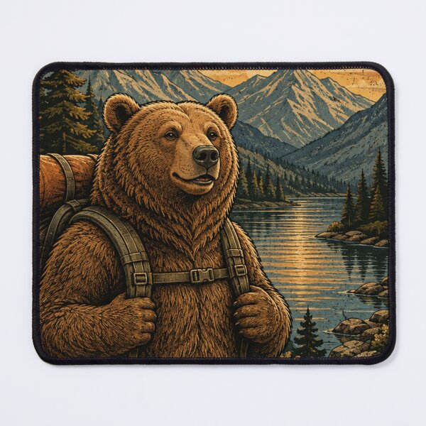 Item preview, Vintage Bear Mountain Adventure designed and sold by ASWIN STUDIO.