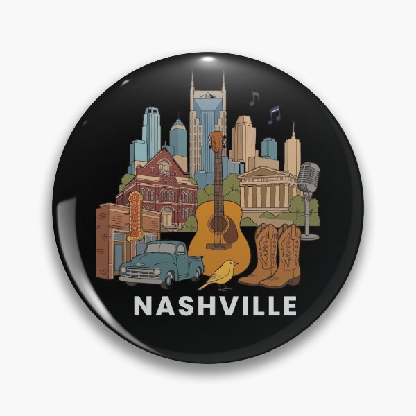 Item preview, Nashville Tennessee Souvenir Men Country Music Nashville designed and sold by DSWShirts.