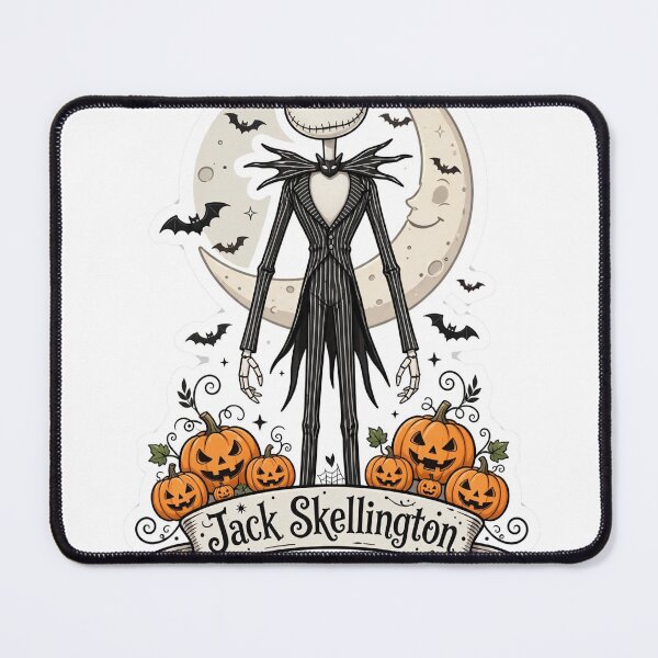 Item preview, Jack Skellington Name Banner Showcase Sticker - Halloween designed and sold by Lesley D.