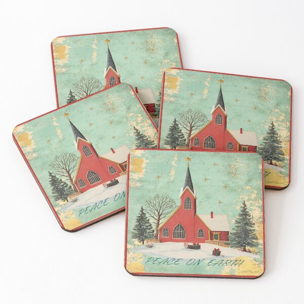 Item preview, Golden Retro Christmas G SQ designed and sold by Jean Plout.