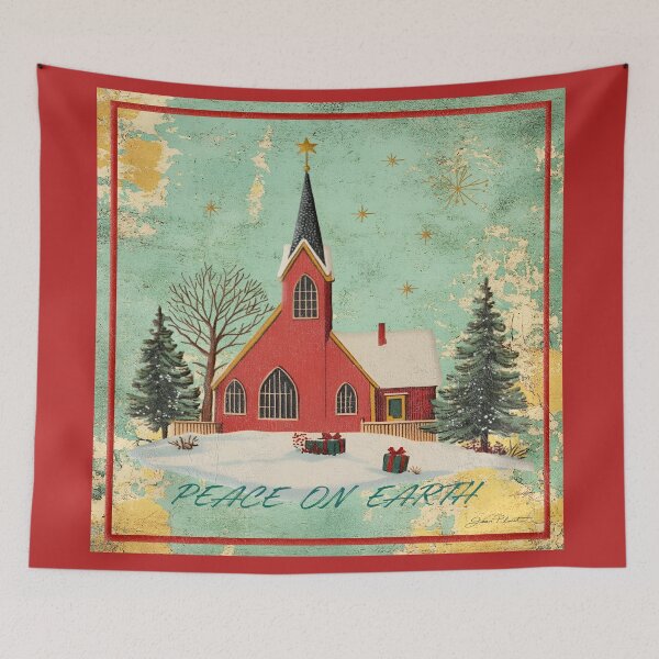 Item preview, Golden Retro Christmas G SQ designed and sold by Jean Plout.
