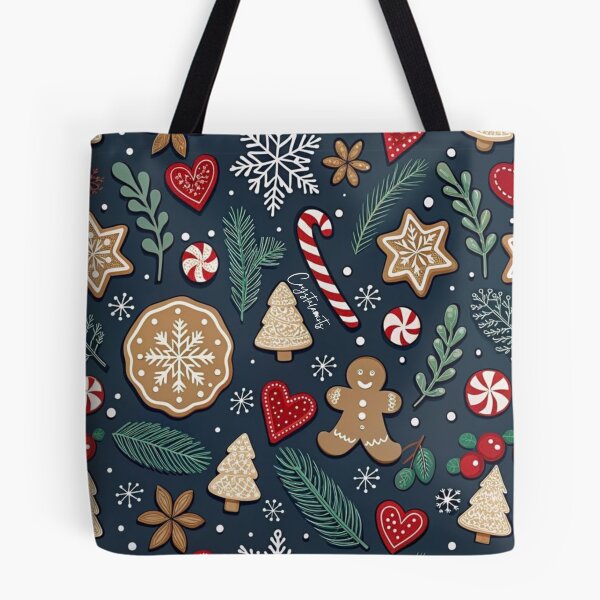 Item preview,  ​Christmas Gingerbread Cookies Seamless Pattern Illustration designed and sold by crystalar95.