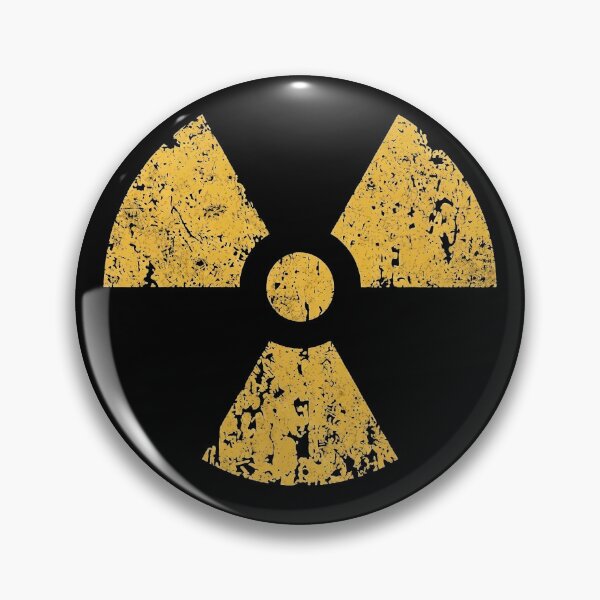 Item preview, Distressed Radiation Symbol designed and sold by RICAMTP.