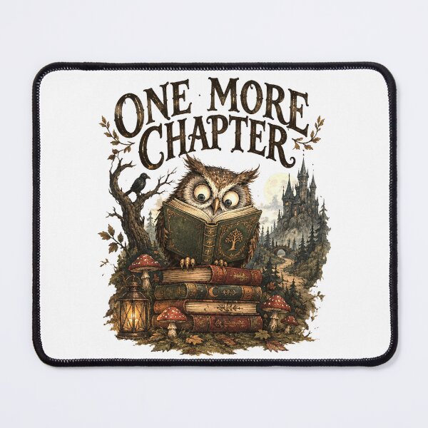 Item preview, Booklover Owl designed and sold by Talpha.