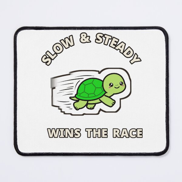 Item preview, Slow and Steady Wins the Race Turtle Sticker designed and sold by The Oakhaven Archive.