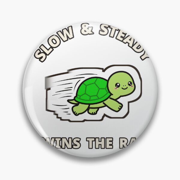 Item preview, Slow and Steady Wins the Race Turtle Sticker designed and sold by The Oakhaven Archive.