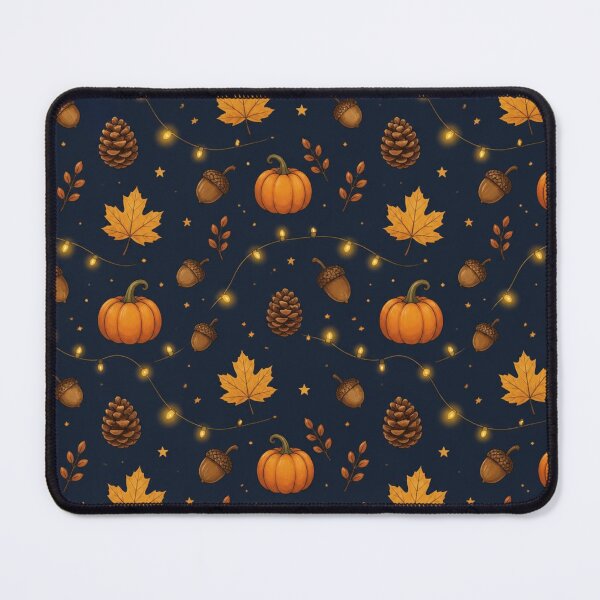 Item preview, Cozy Autumn Harvest Pumpkins And Leaves Seamless Pattern designed and sold by Créative touche .