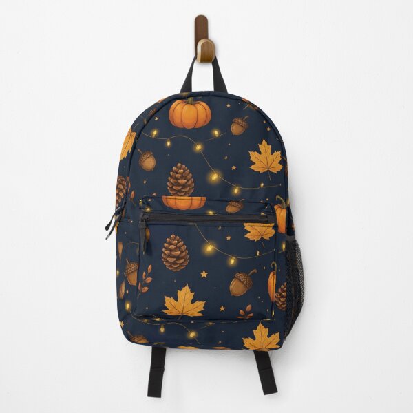 Item preview, Cozy Autumn Harvest Pumpkins And Leaves Seamless Pattern designed and sold by Créative touche .