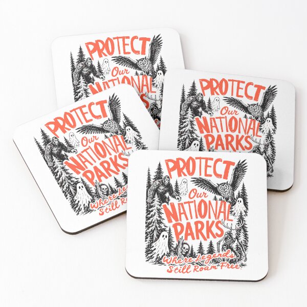 Item preview, Protect Our National Parks - Funny Halloween - Spooky Halloween Lover Outdoor designed and sold by Johnstudioart.