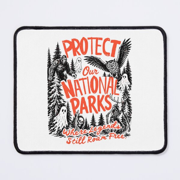Item preview, Protect Our National Parks - Funny Halloween - Spooky Halloween Lover Outdoor designed and sold by Johnstudioart.