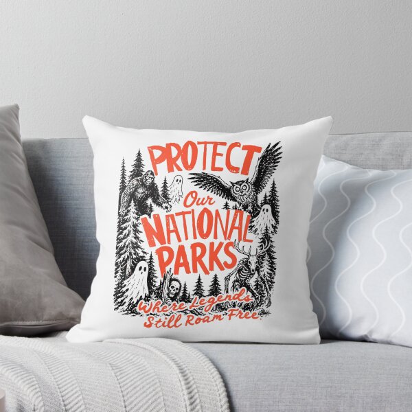 Item preview, Protect Our National Parks - Funny Halloween - Spooky Halloween Lover Outdoor designed and sold by Johnstudioart.