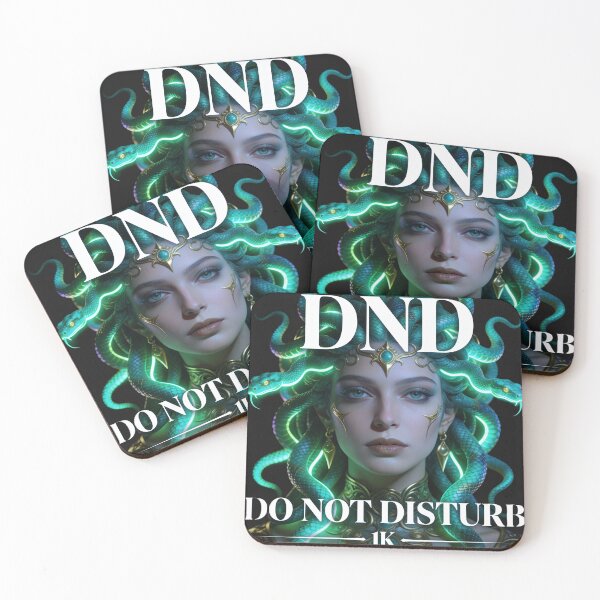 Item preview, Medusa DND Do Not Disturb Aesthetic Streetwear designed and sold by GodsMonsterss.