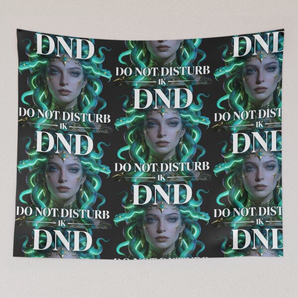 Item preview, Medusa DND Do Not Disturb Aesthetic Streetwear designed and sold by GodsMonsterss.