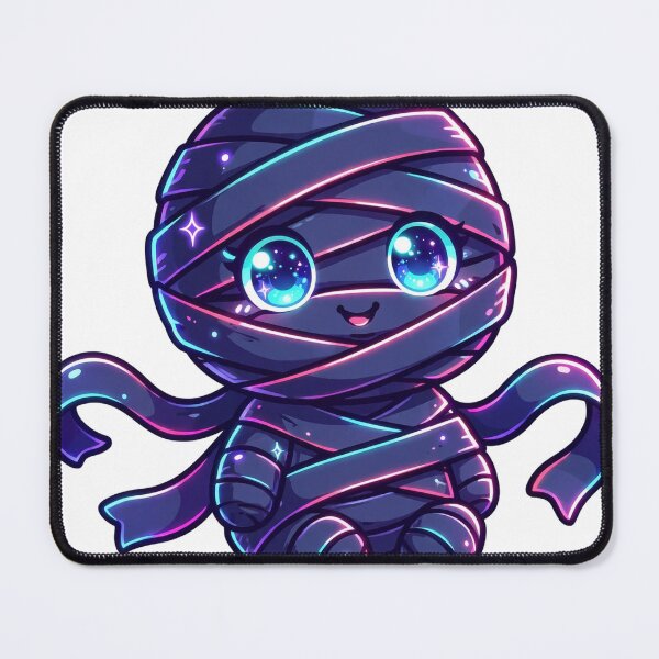 Item preview, Mummy Neon Glow Sticker - Halloween designed and sold by Lesley D.
