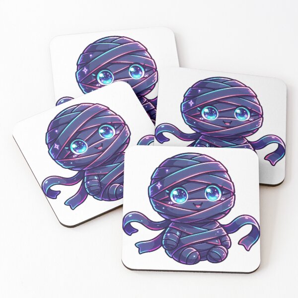Item preview, Mummy Neon Glow Sticker - Halloween designed and sold by Lesley D.