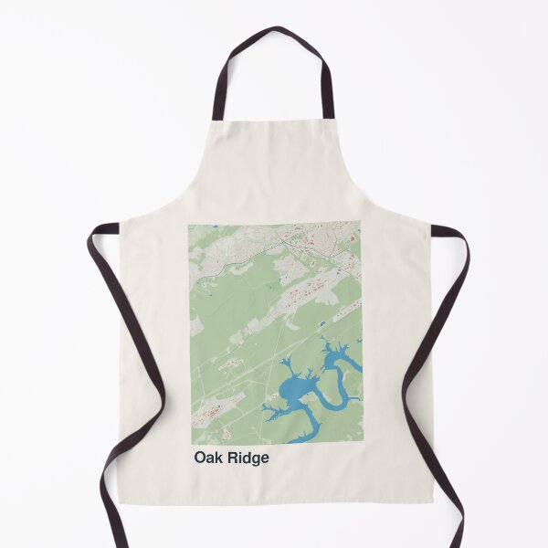 Item preview, Oak Ridge Minimalistic Map Art designed and sold by MapsNerd.