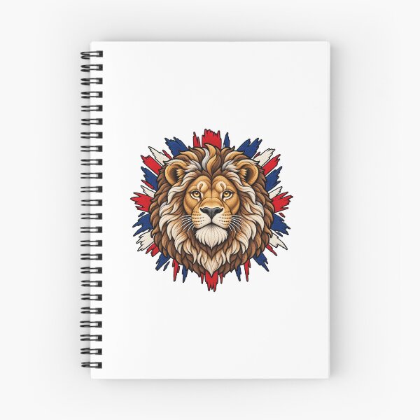 Item preview, UK Lion British Flag Lion National Animal Design designed and sold by ArtDesignTp.