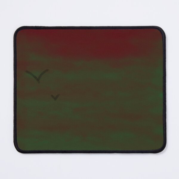 Item preview, Moody dark crimson green landscape designed and sold by Bywithrose instant studio.