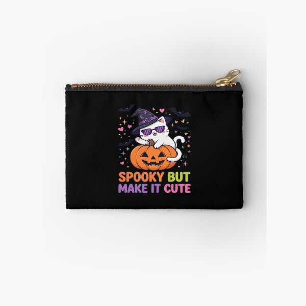 Item preview, Spooky But Make It Cute Cat Pumpkin Halloween designed and sold by Custom Crest.