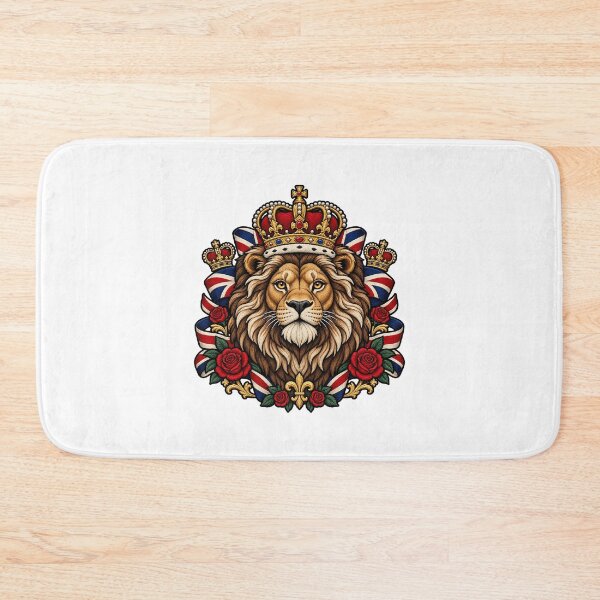 Item preview, UK Lion British National Animal Flag Graphic designed and sold by ArtDesignTp.