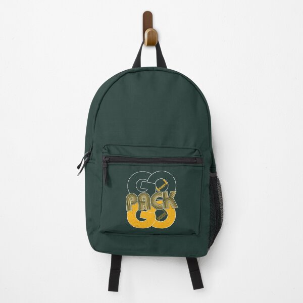 Item preview, Vintage Go Pack Go Distressed Green Bay Football designed and sold by Floral Vintage.