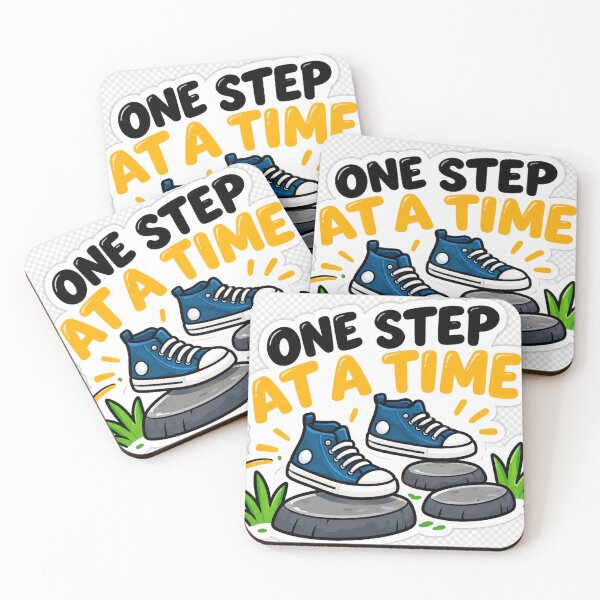 Item preview, One Step at a Time – Motivational Journey Sticker designed and sold by Kushwaha18.