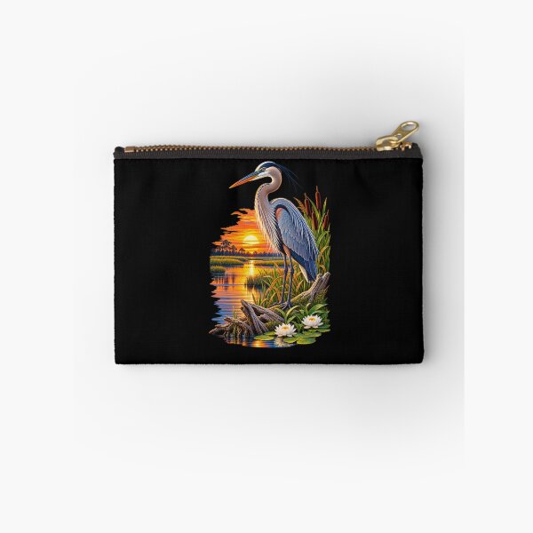 Item preview, Heron Sunset Marsh Glow designed and sold by RockitBaby.