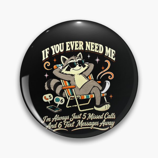 Item preview, Funny Raccoon 5 Missed Calls And 6 Text Messages designed and sold by elderberry.
