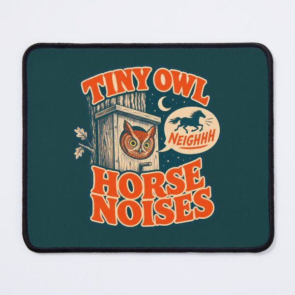 Item preview, Eastern Screech Owl Nest Box Tiny Owl Horse Noises Funny Riso designed and sold by shifumart.