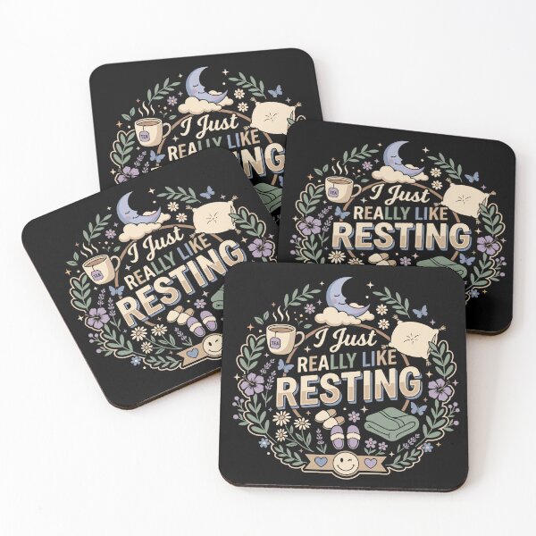 Item preview, I Just Really Like Resting Self Care Quote Mental Health  designed and sold by AmeliaShirts.