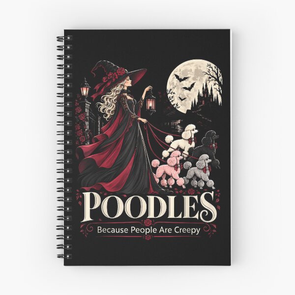 Item preview, Halloween Poodle Witch Because People Are Creepy designed and sold by NoeValdric.